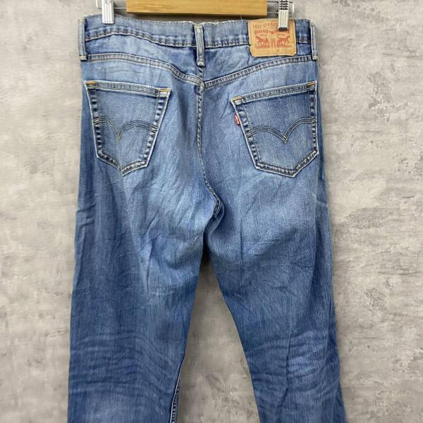 Levi's リーバイス デニムジーンズパンツ ライトブルー 赤タブ ジップフライ W30 L32 実寸W31in 29990-0453 USA 海外輸入 古着 L10496_画像5