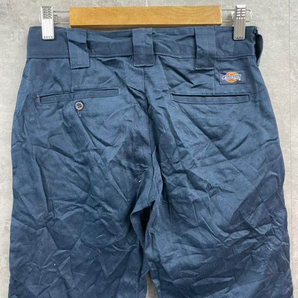 Dickies Dickies темно-синий Zip fly рабочие брюки женский XS полный размер W27in UXMU01L USA за границей импорт б/у одежда SK10186
