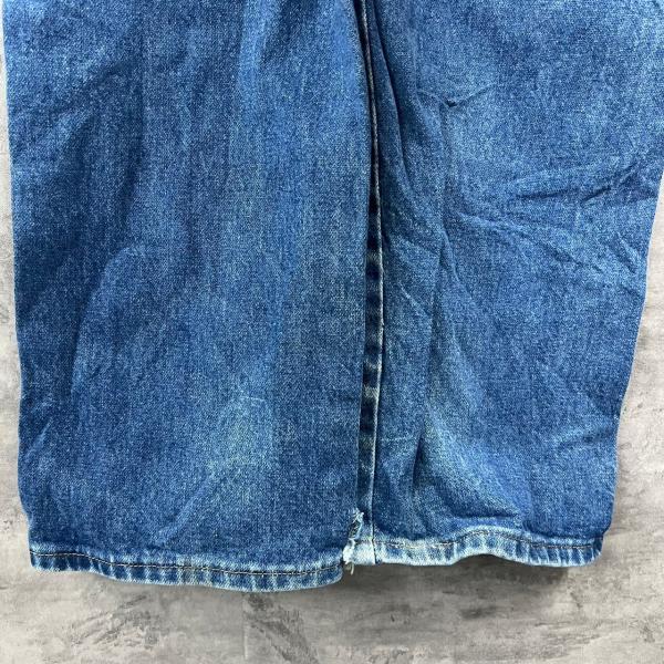 Wrangler ラングラー デニムジーンズパンツ ブルー ジップフライ 31×38 実寸W31in 13MWZPW USA 海外輸入 古着 W10018_画像7