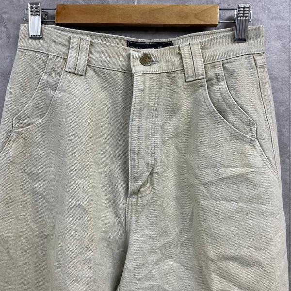 Wrangler Silver Lake USA製 デニムジーンズパンツ ベージュ ハイウエスト レディース 9/10×36 実寸W27in NA806KKW220116-N007_画像8