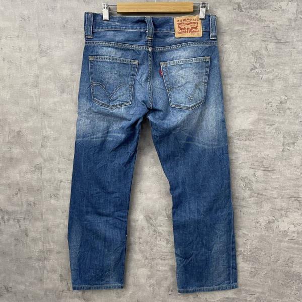 Levi's リーバイス 506TM デニムジーンズパンツ ブルー ジップフライ W31L32 実寸w31in 赤タブ ブランクタブ 00506-0329 USA L1-N040_画像2