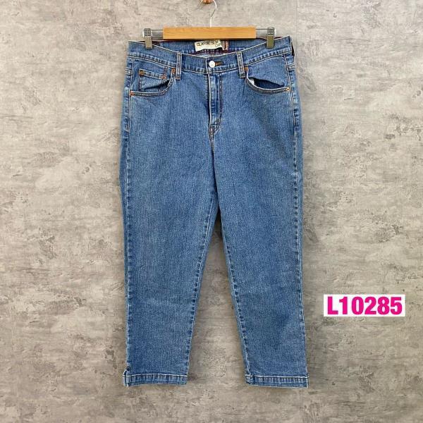 Levi's リーバイス CLASSIC スリム CAPRIS ジップフライ デニムジーンズパンツ ライトブルー 14 実寸W32in 58304-9971 L10285_画像1