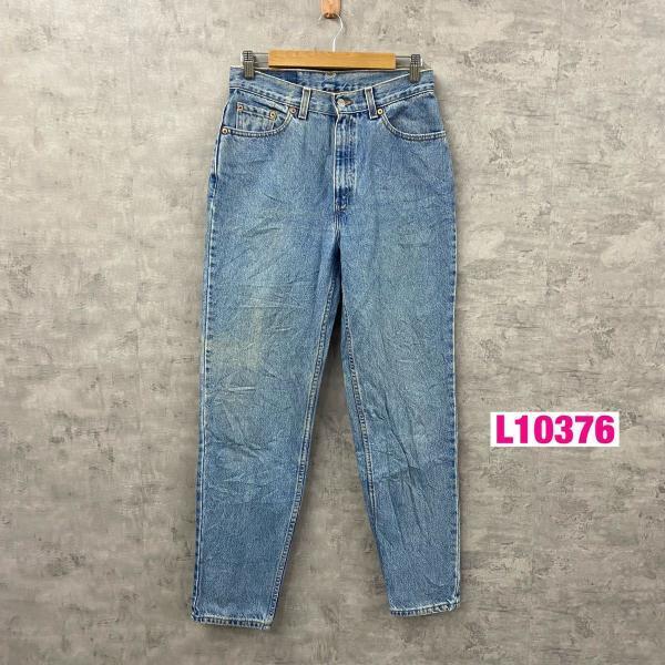 Levi's リーバイス 512USA製 デニムジーンズパンツ ライトブルー スリム テーパード ジップフライ 10MIS 実寸W29in 15521-4892 L10376_画像1