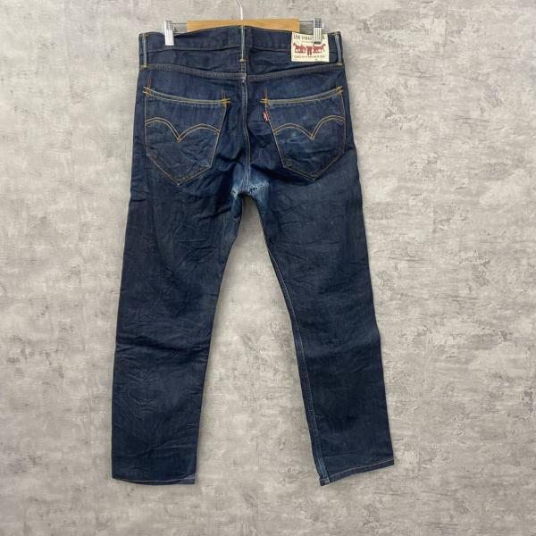 Levi's リーバイス デニムジーンズパンツ インディゴブルー ジップフライ 赤タブ 布パッチ 31×32 実寸W33in 79504-0025 USA L10386_画像2