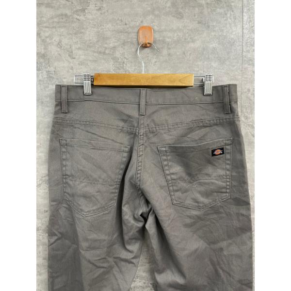 Dickies ディッキーズ flexble＆durable グレー スリム TAPER ジップフライ ワークパンツ 32×30 実寸W34in USA S220322-H651_画像8