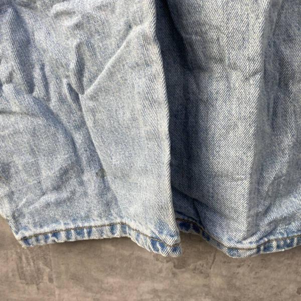 Levi's リーバイス 505 デニムジーンズパンツ ライトブルー ジップ レギュラーストレート W33L34 実寸W31in 赤タブ USA L221210-N714_画像7