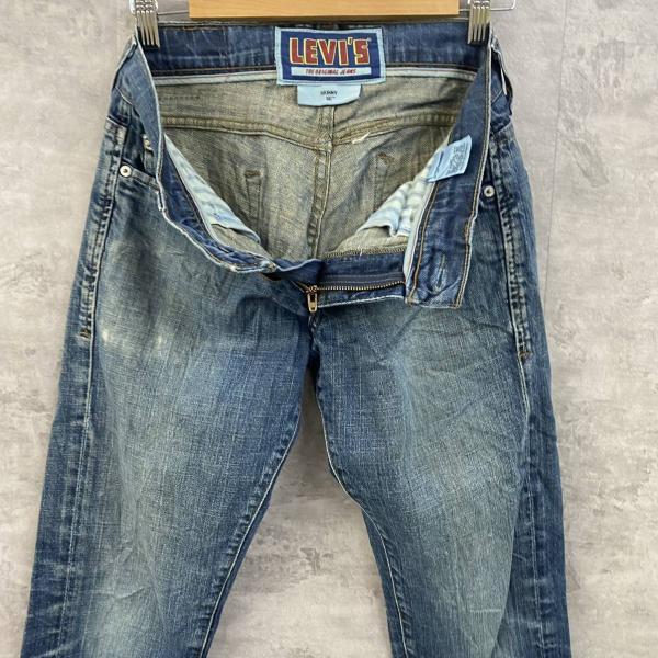 Levi's リーバイス 511TM デニムジーンズパンツ ブルー スキニー ジップフライ W29L30 実寸W30in 赤タブ 04511-4172 USA L10227の画像10