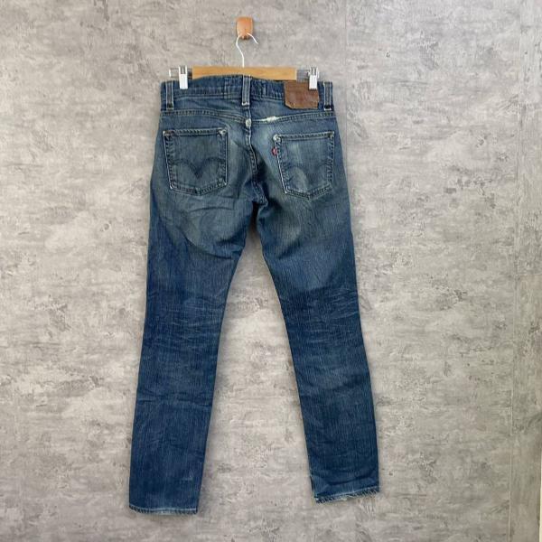 Levi's リーバイス 511TM デニムジーンズパンツ ブルー スキニー ジップフライ W29L30 実寸W30in 赤タブ 04511-4172 USA L10227の画像2