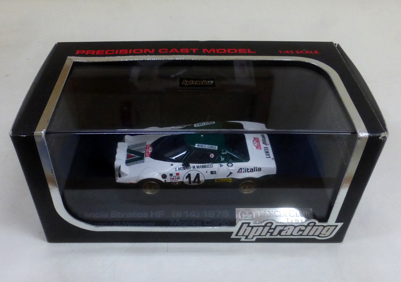  hpi 1/43 Lancia Stratos Monte carlo #14 Alitalia 1975（アリタリア）の画像6