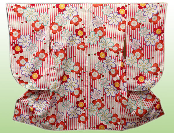 【おしゃれ】 ☆★新品★☆小振袖(二尺袖着物)☆白・赤系☆【NSYB-4】 振袖 【おしゃれ】 ☆★新品★☆小振袖(二尺袖着物)☆白・赤系☆【NSYB-4】 振袖
