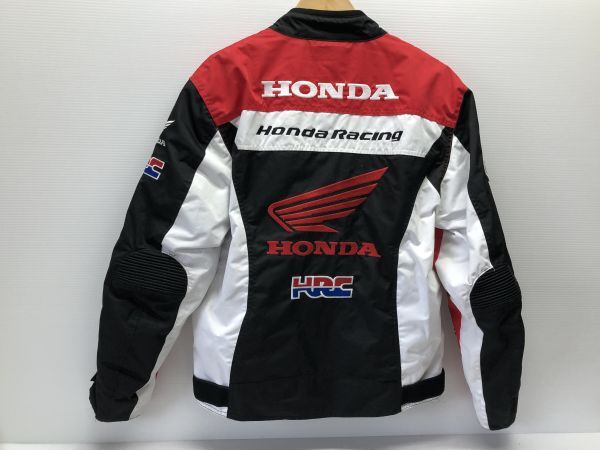 N281-0240405-128 ホンダ HONDA レーシングジャケット バイクウエア Lサイズ 【中古品】_画像8