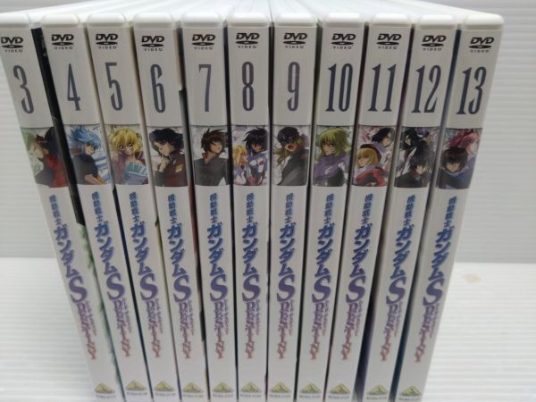 Y90-240412-9 機動戦士ガンダム SEED DESTINY DVD 全13巻セット 中古品 全50話+映像特典収録 スリムケース収納BOX付 GUNDAM 一部欠品有_画像5