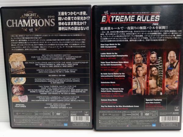 Y321-240428-14 WWE プロレス DVD10タイトルセット 中古品 国内版 日本語字幕入 JSPORTS ジェフ・ハーディ 2005-2011 アメプロ_画像4