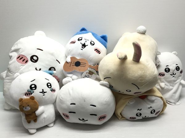 N394-240428-63 ちいかわ ぬいぐるみ まとめてセット 【中古品】_画像1