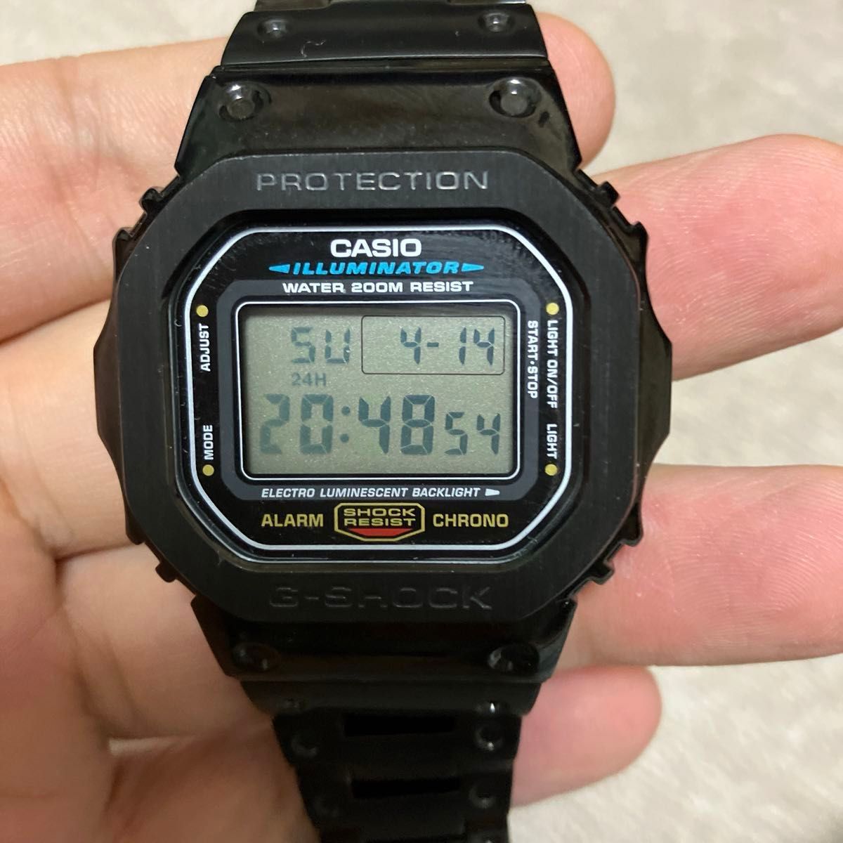 CASIO G-SHOCK GW-M5610-1ER メタルカスタム　DW-5600E メタルカスタム　セット売り