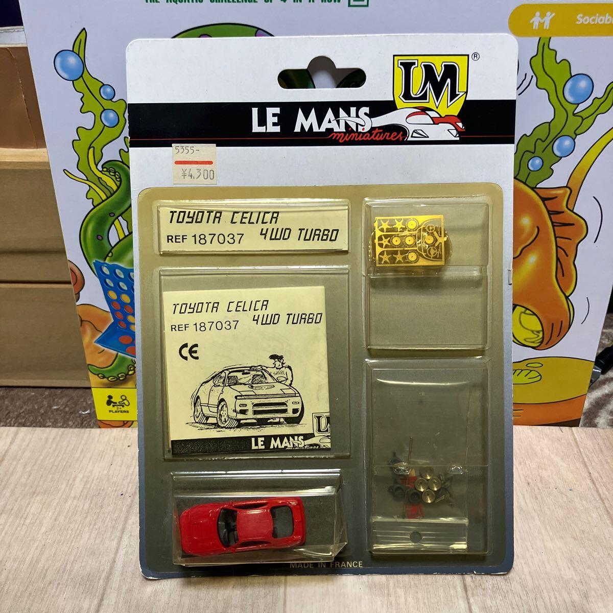 ルマンズ LE MANS トヨタ セリカ 1/87 レジンキット フランス製 ミニチュアモデル ミニカー 激レア ラリーカー メタル 精密 ノーマルの画像1