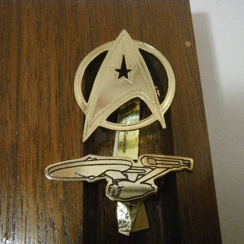  Vintage Star Trek in signiaenta- приз номер булавка kf582