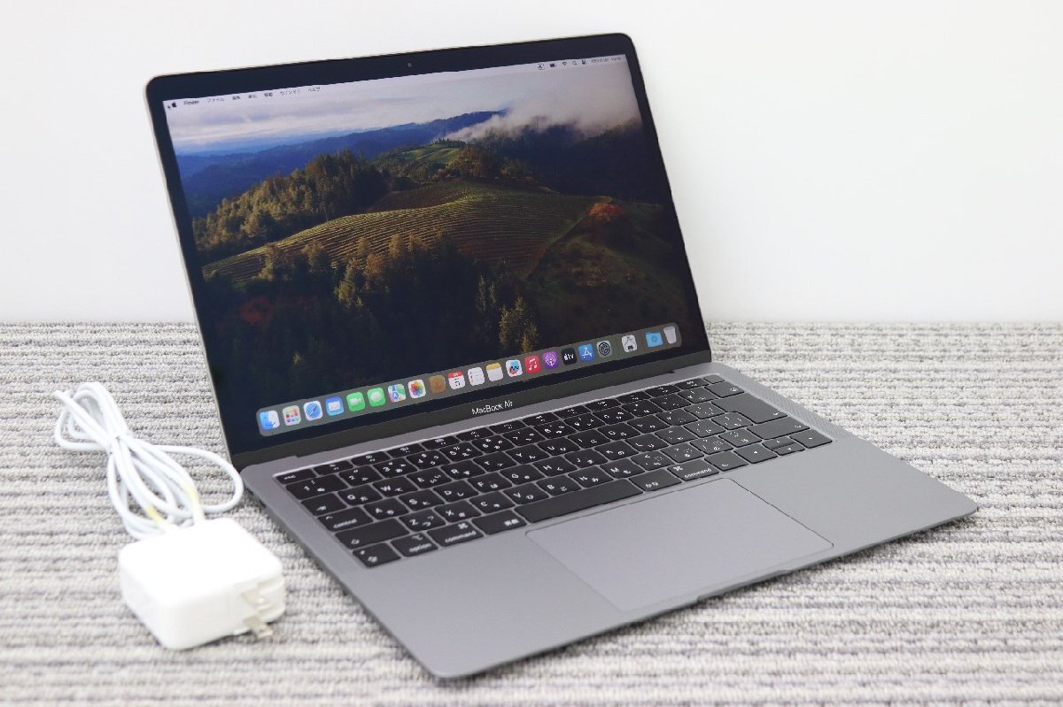 N1円♪【2019年！i5】Apple/MacBook AirA1932(Retina,13-inch,2019) / CPU：core i5-1.6GHz / 8GB / SSD：256GBの画像1