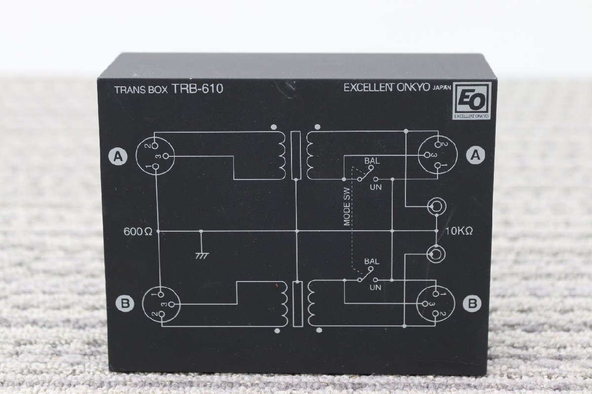 〇【トランスボックス】EXCELLENT ONKYO TRB-610 TRANSBOX エクセレントオンキョー 現状品の画像2