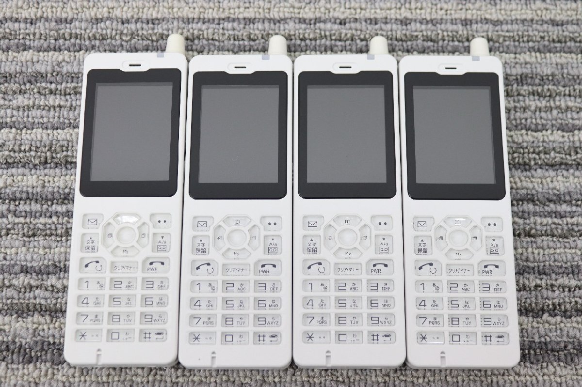 Yahoo!オークション - 【PHS電話機4台セット】FUJITSU WX01JA(F Yahoo!オークション - 【PHS電話機4台セット】FUJITSU WX01JA(F