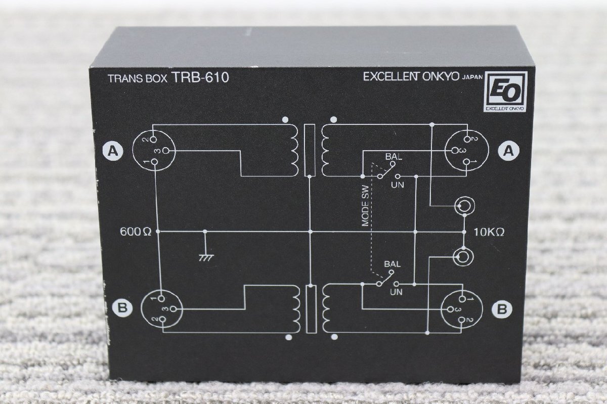 〇【トランスボックス】EXCELLENT ONKYO TRB-610 TRANSBOX エクセレントオンキョー　現状品_画像2