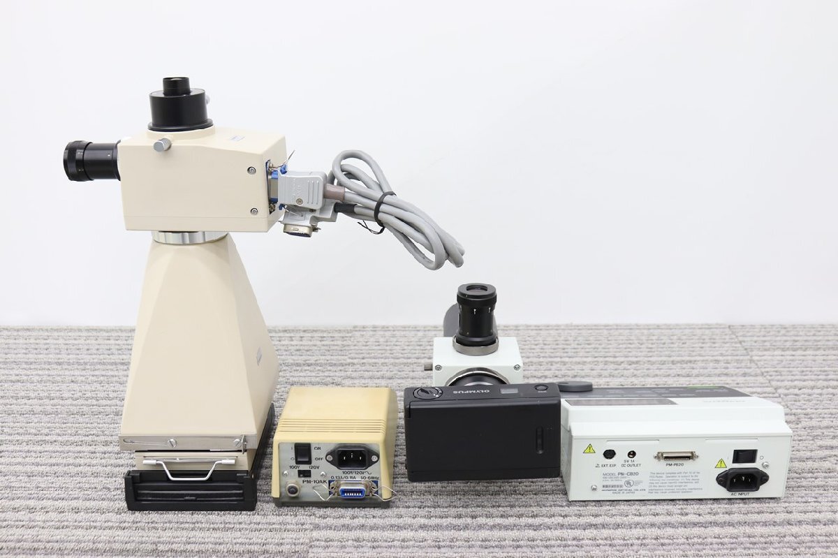0[ микроскоп 5 позиций комплект ]OLYMPUS / PM-10AK PM-20 PM-PB20 BX50F4 WH10x/22x2