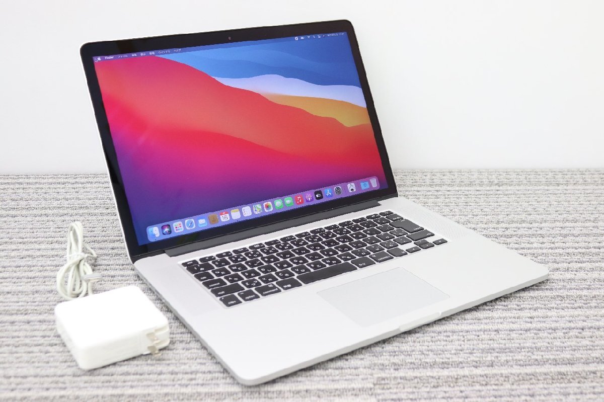 N1円♪【2013年！i7】Apple / MacBook Pro A1398(Retina.15-inch,Late2013)/CPU：core i7-2.6GHz/メモリ：16GB/SSD：1TB_画像1