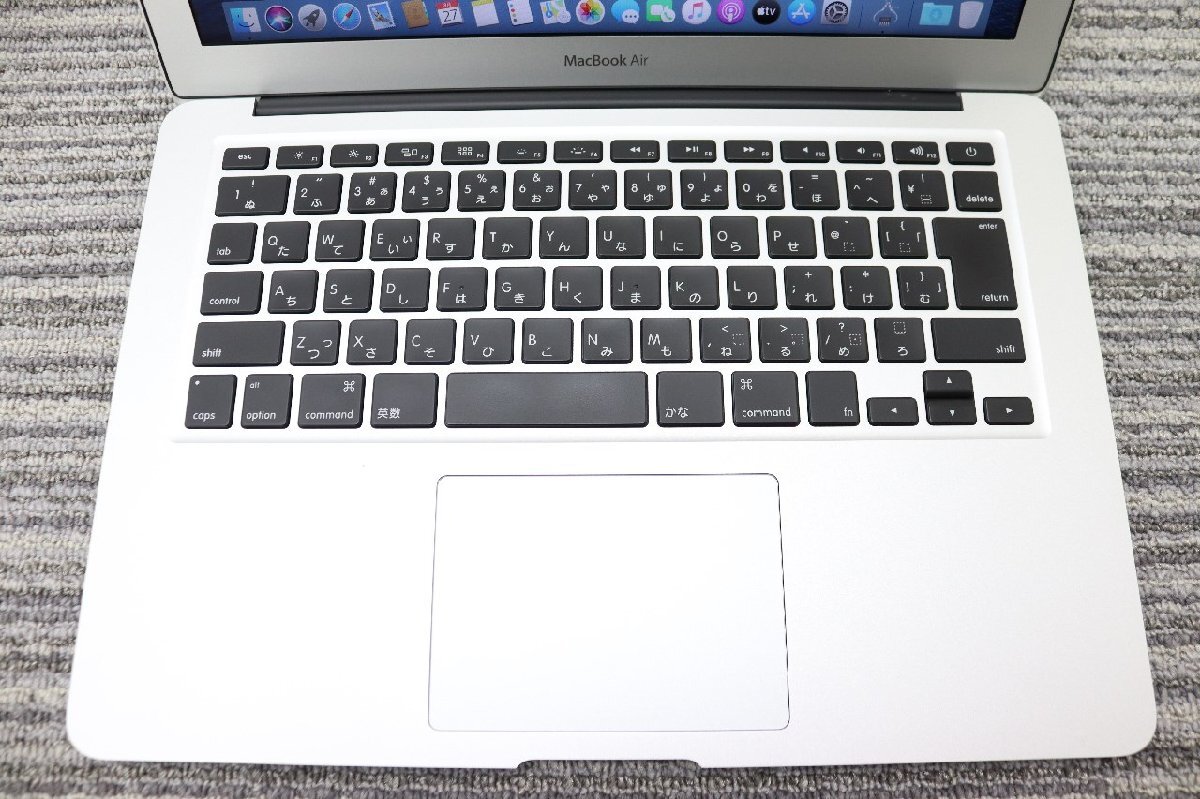 N【2012年！i5】Apple/MacBookAirA1466(13-inch,Mid 2012)/CPU：core i5-1.8GHz/メモリ：4GB/SSD：128GBの画像3