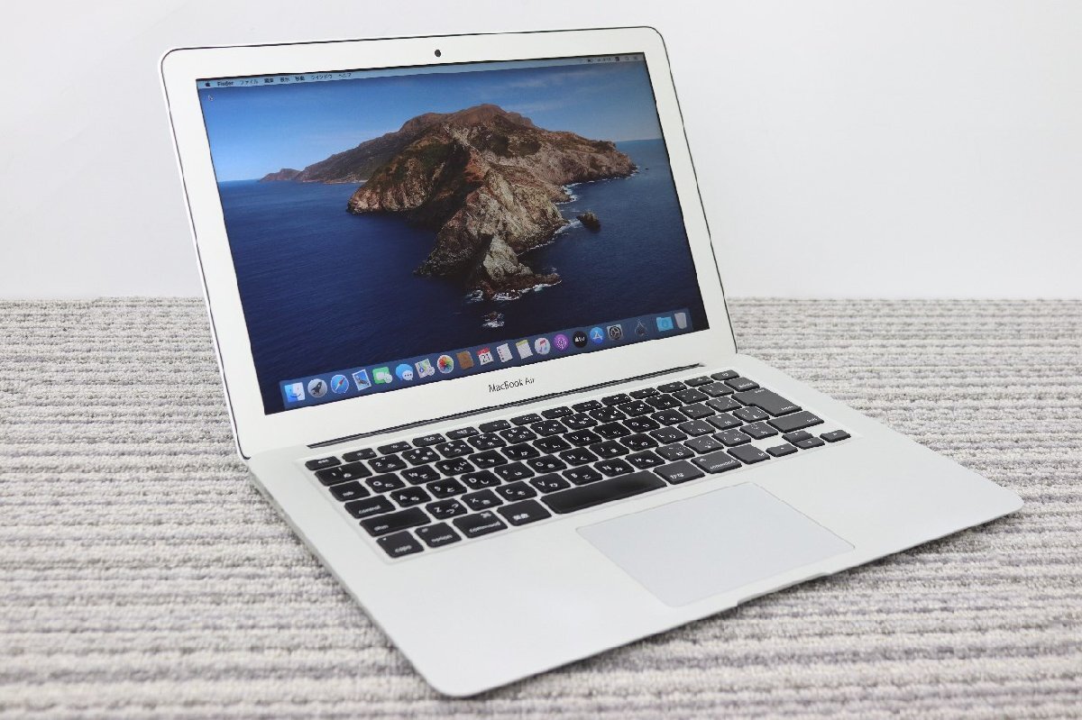 N【2012年！i5】Apple/MacBookAirA1466(13-inch,Mid 2012)/CPU：core i5-1.8GHz/メモリ：4GB/SSD：128GB_画像1