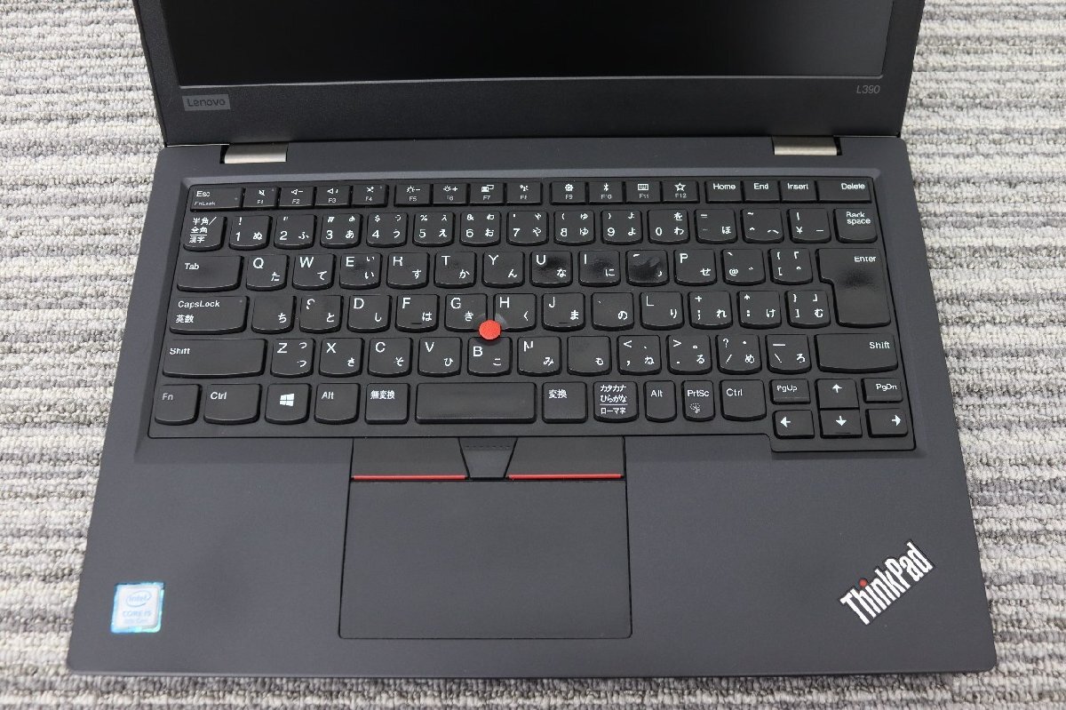 N【ジャンク品】LENOVO / ThinkPad L390 / CPU：i5-第8世代 / メモリ：無 / SSD：無の画像2