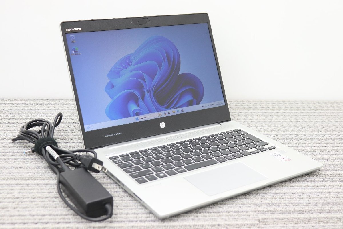 N【i5第10世代】HP / ProBook 430 G7 / CPU：core i5-10210U@1.60GHz / メモリ：8G / SSD：256G / Windows11 Proの画像1