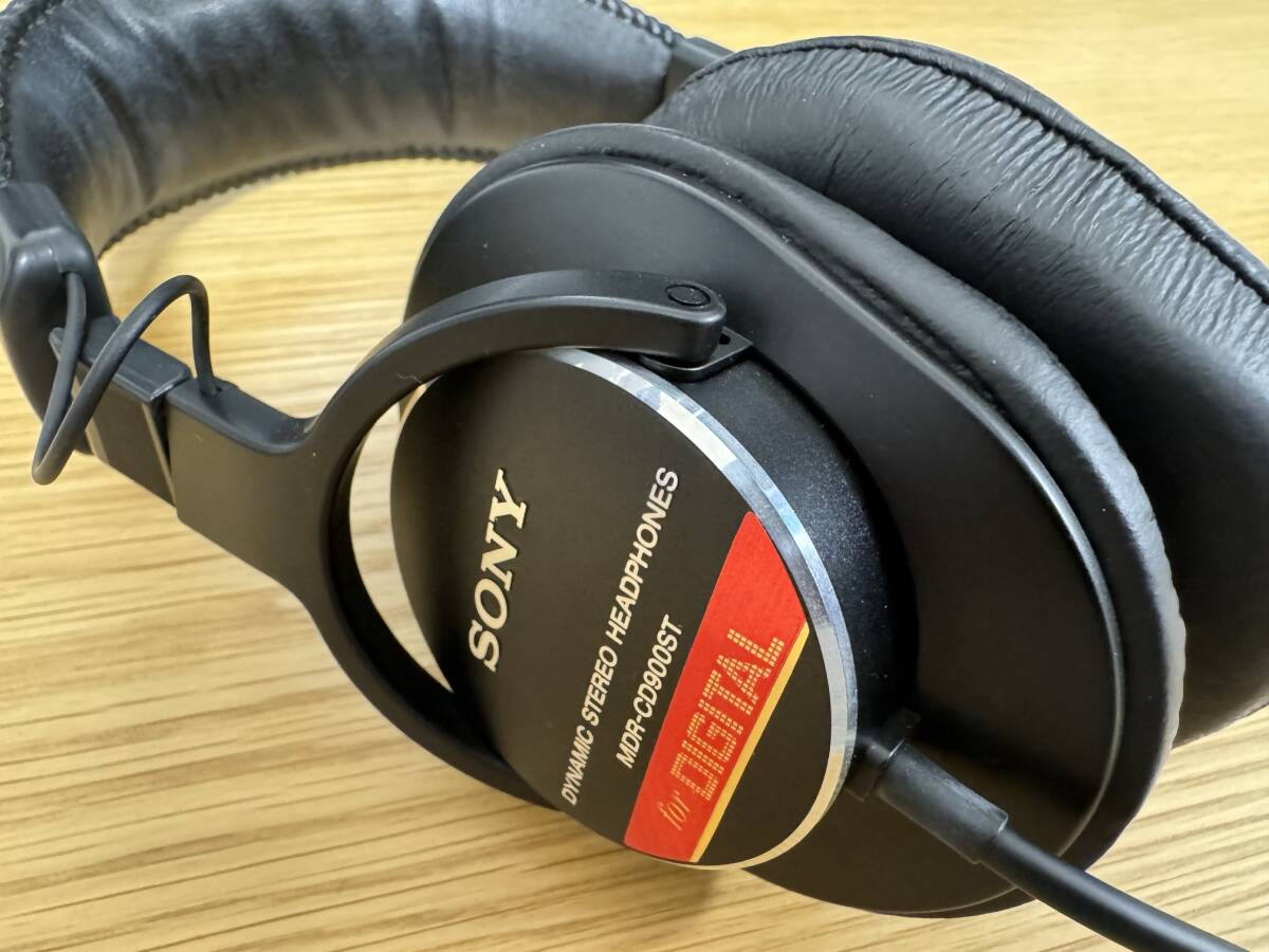 SONY MDR-CD900ST ステレオミニプラグ交換済み ケーブル 120cm