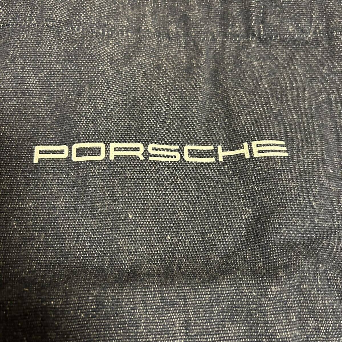 未使用★Porsche ポルシェ オリジナル バッグ トートバッグ エコバッグ 　グレー　純正　ノベルティ★非売品_画像5