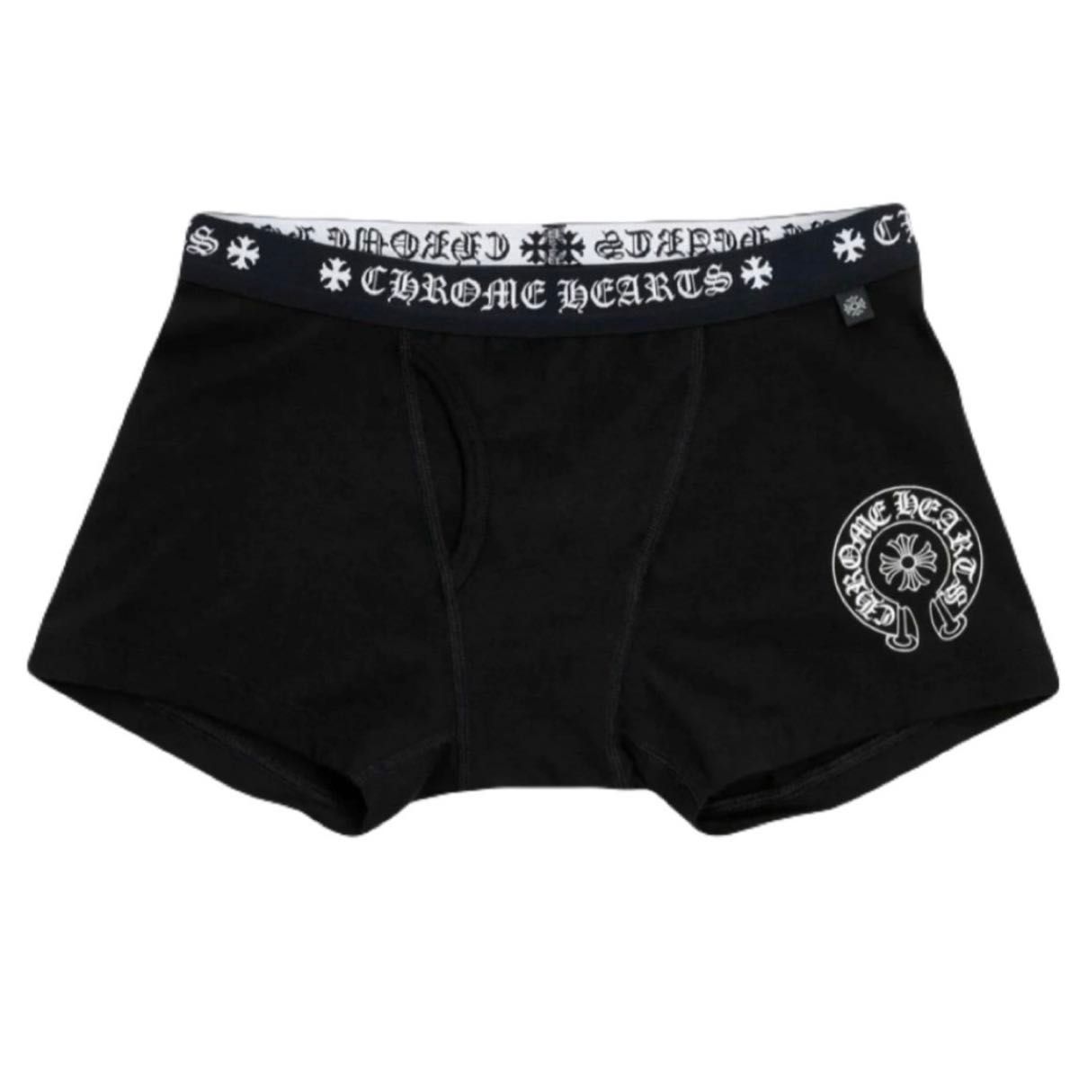 新品未使用】クロムハーツ ボクサーパンツ ブラック M 新品未使用】クロムハーツ ボクサーパンツ ブラック M