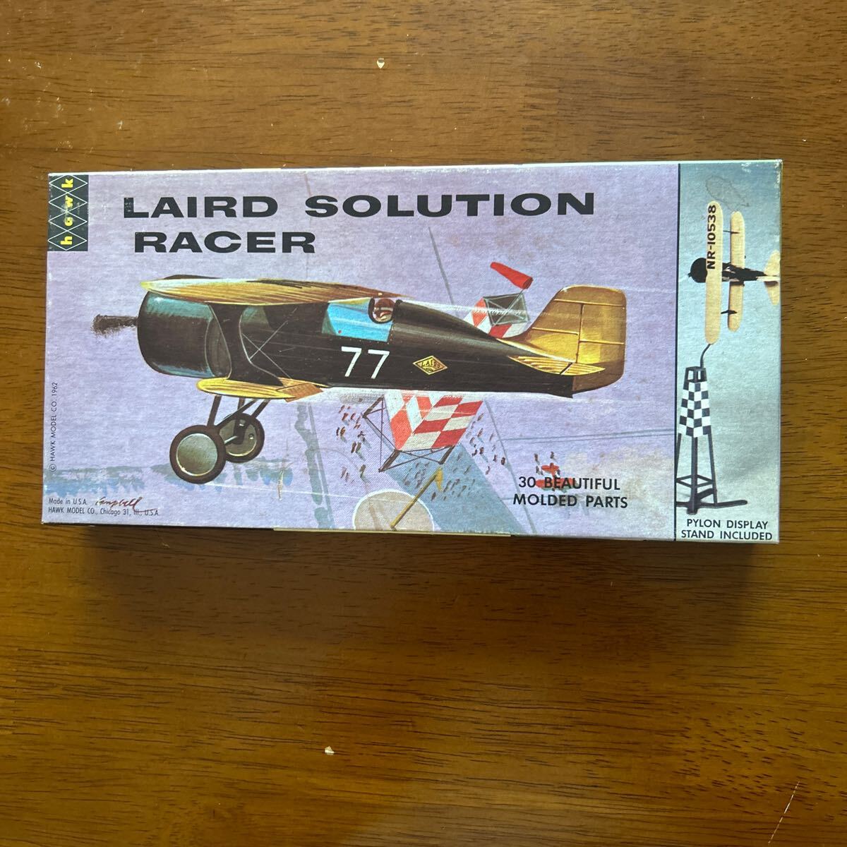Hawk 1/72? Laird Solution Racer( image shape .. person only, beautiful ) not yet constructed, that time thing 