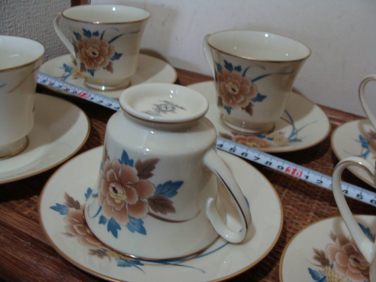 ヴィンテージ NORITAKE ノリタケ MANTIGO カップ&ソーサー6客 ヴィンテージ NORITAKE ノリタケ MANTIGO カップ&ソーサー6客