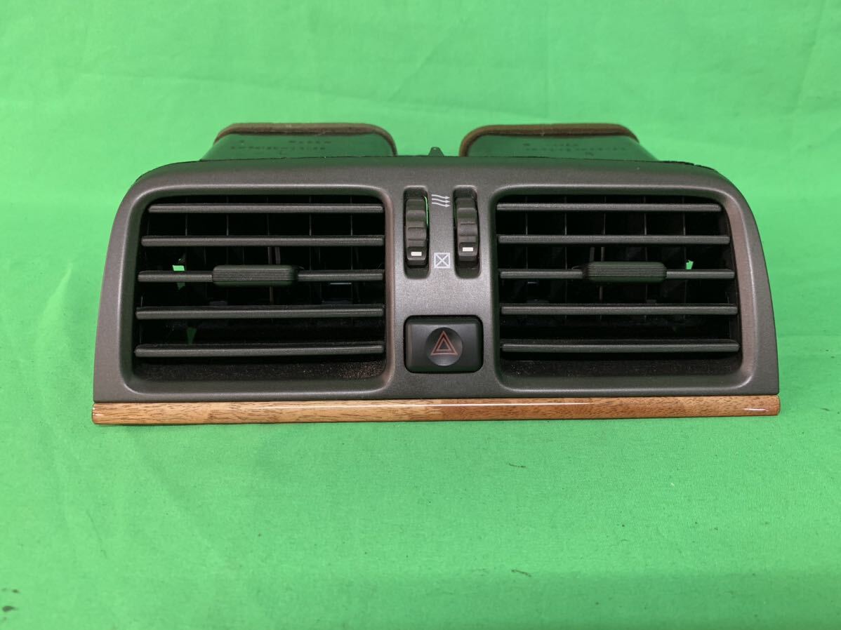 KQ156 used Toyota Celsior UCF20 UCF21 latter term original air conditioner outlet port A/C blow exit lower part wood grain wood hazard interior 