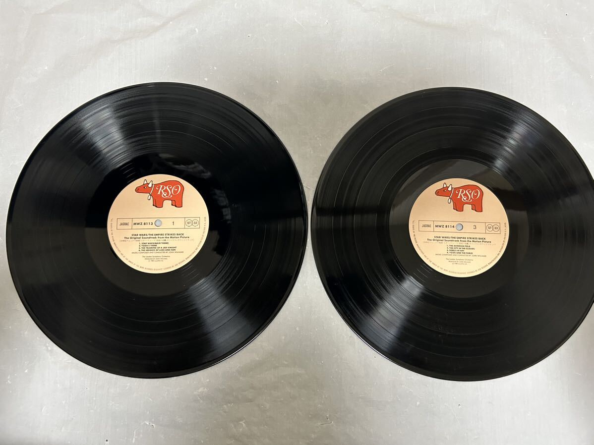 V005 LP レコード 20世紀フォックス映画 スター・ウォーズ/帝国の逆襲 オリジナル・サウンドトラック/ジョン・ウィリアムズ JOHN WIILLIAMS_画像4