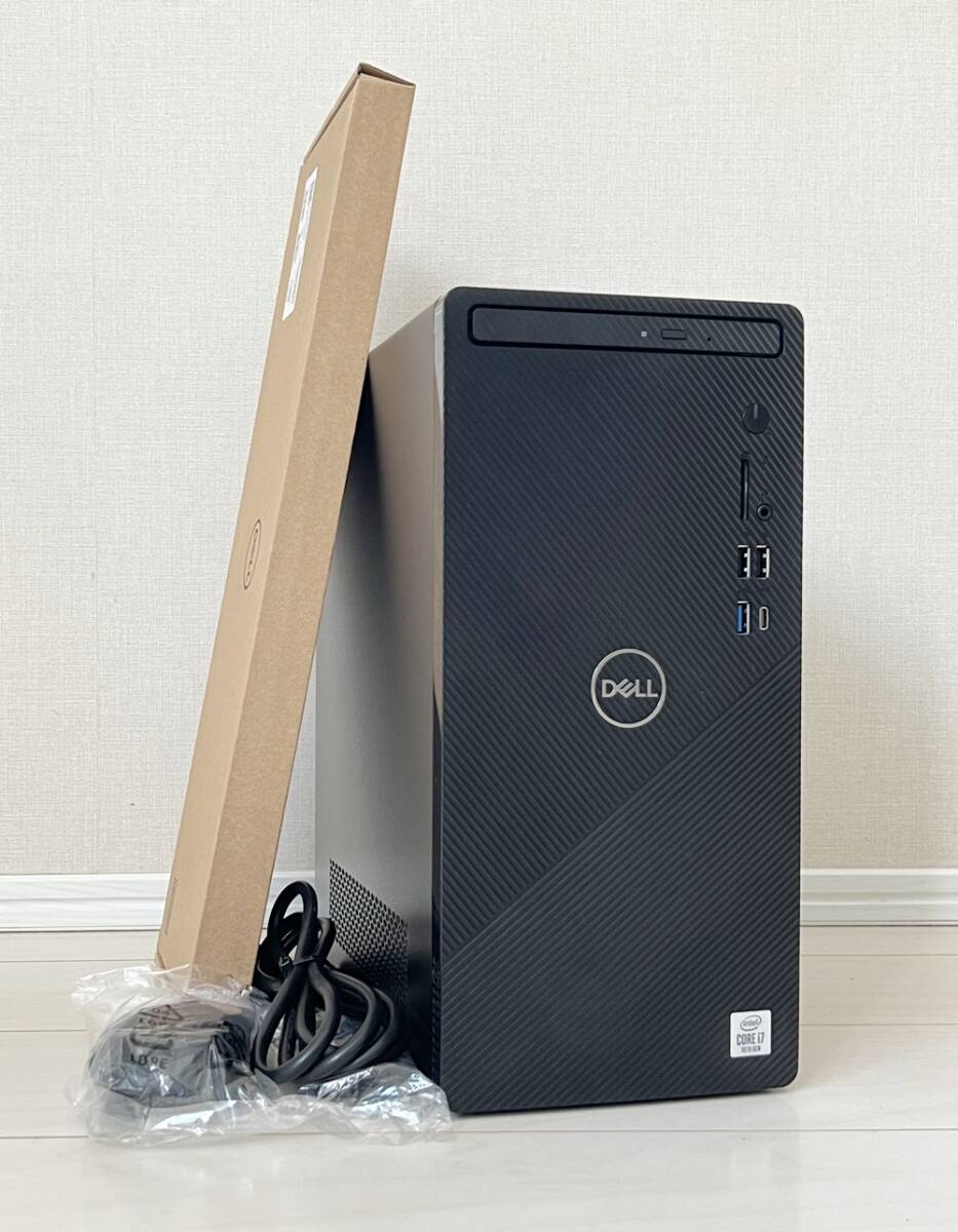 ★DELL Inspiron 3881/i7-10700 8コア/RAM 32GB/新品 NVMe SSD 2TB/HDD 4TB/GTX1060 6GB/Wi-Fi 6/Blu-ray/USB3.2/Office2021/Win11Pro★