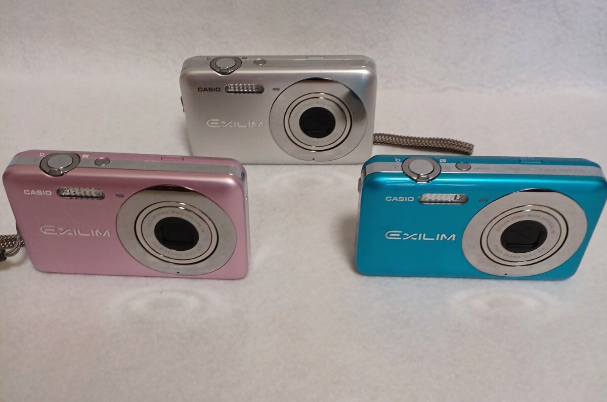 CASIO EXILIM EX-Z800 コンパクトデジタルカメラ 3台 まとめ売りの画像1