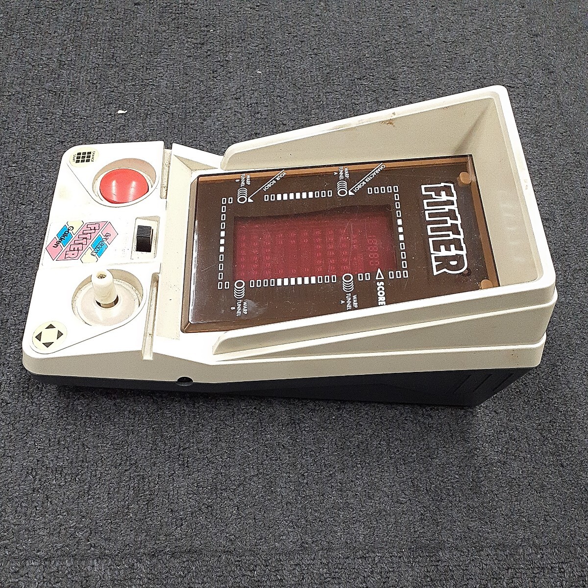 不動ジャンク品 レトロゲーム機 『FITTER (フィッター)』 Gakken/学研 LSIゲーム 箱付き みの画像3