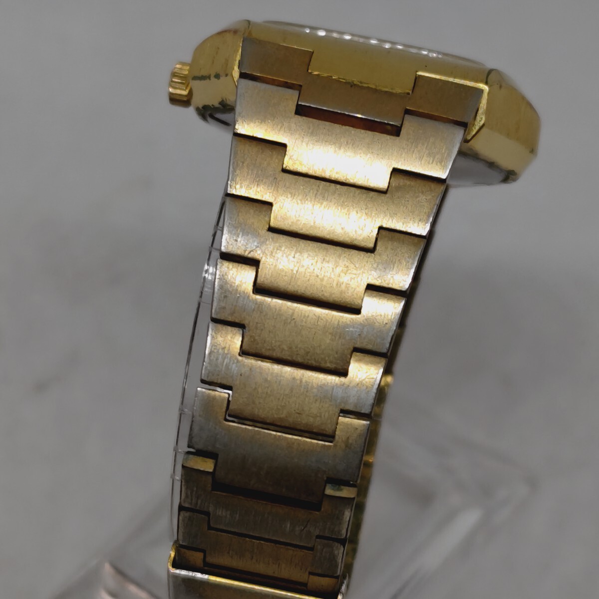 RADO ラドー Sapphire Gazelle サファイアガゼル GP ゴールド文字盤 自動巻き メンズ腕時計 12110/G 625.7961.2 だの画像4