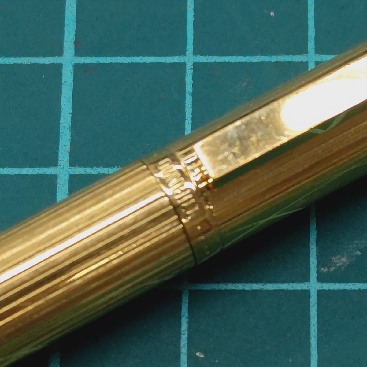  万年筆 dunhill ダンヒル ペン先 14K 585 ゴールドカラー 筆記用具 ★ みの画像9