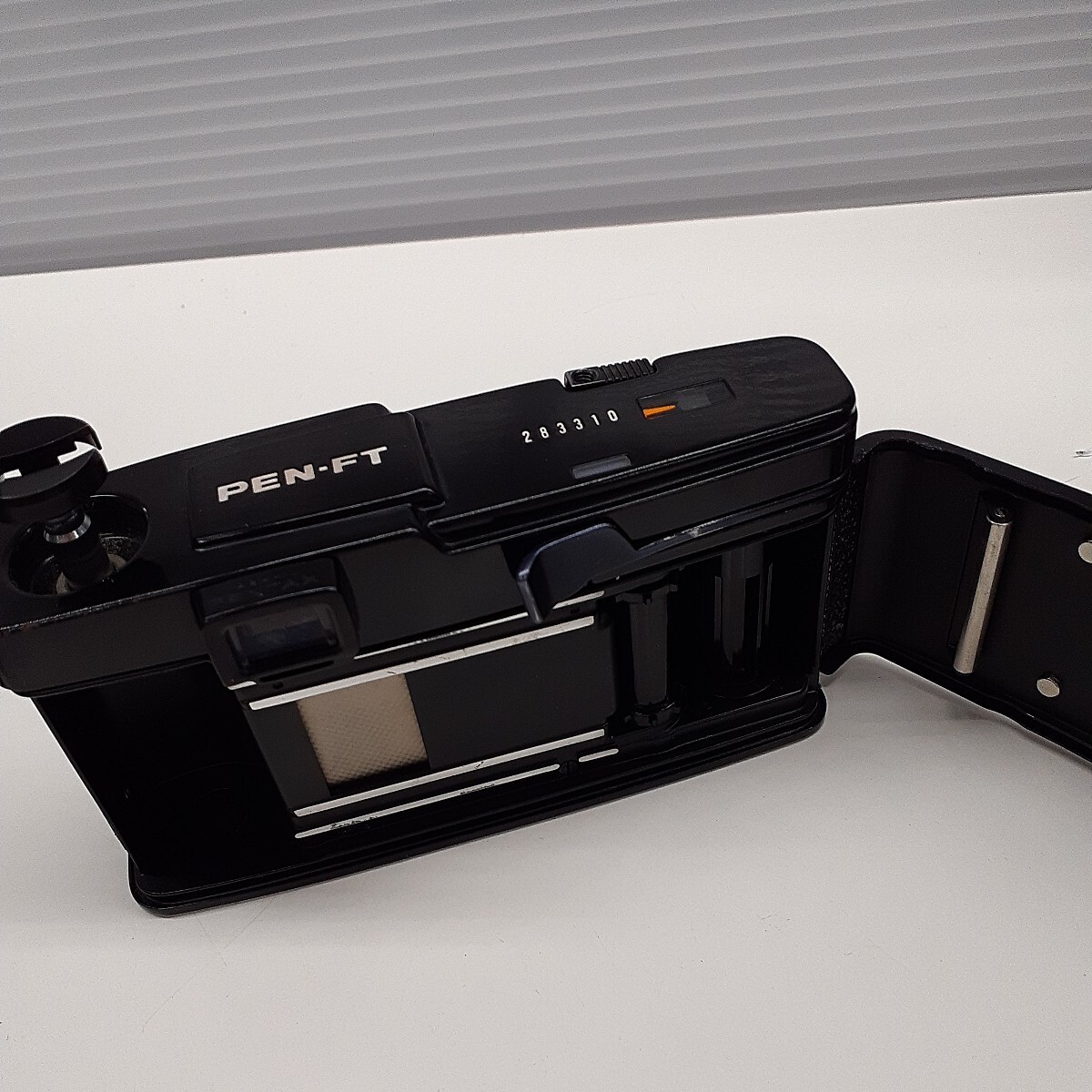 OLYMPUS PEN-FT オリンパス フィルムカメラ レンズ2点 G.Zuiko Auto-W 1:3.5 f=20mm /F.Zuiko Auto-S 1:1.8 f=38mm カメラケース付 みの画像7