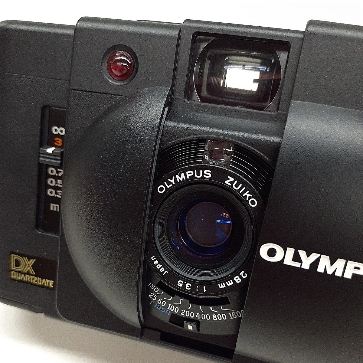 未使用長期保管品 OLYMPUS XA4 MACRO Electronic Flash A11 コンパクトフィルムカメラ 28mm 1:3.5 保証書 箱付き みの画像8