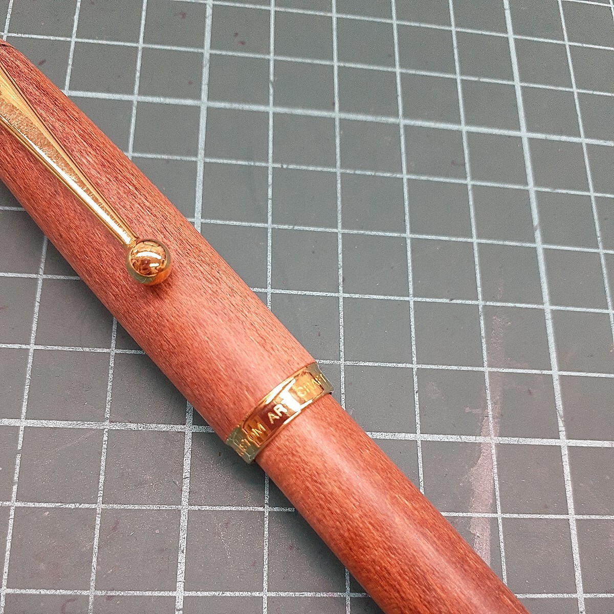 PILOT パイロット 万年筆 CUSTOM ART CRAFT ペン先 14K 585 10 M 木製軸 カスタム アート クラフト 筆記用具 文房具 中古品 だの画像8