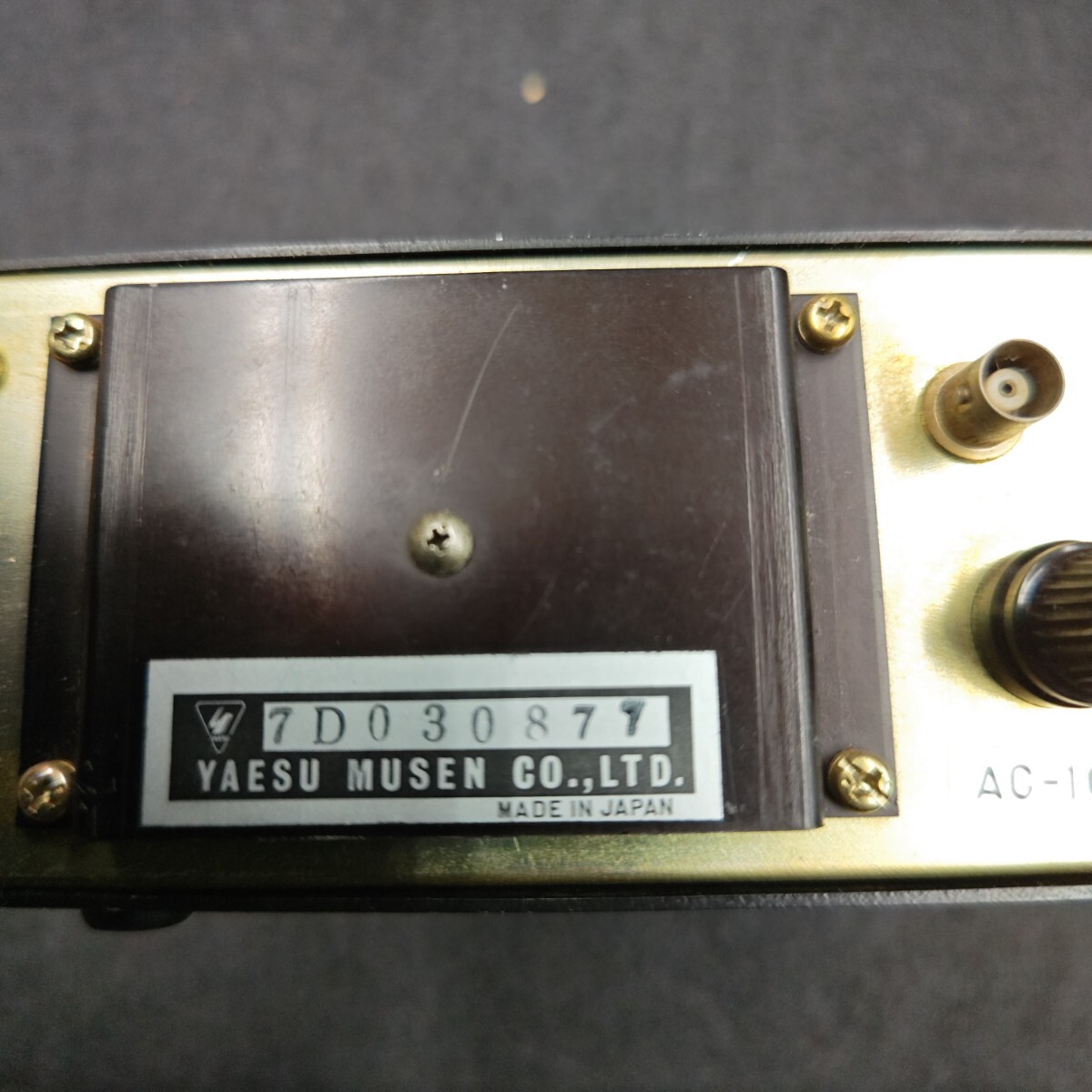【ケーブル無しジャンク品】YAESU 周波数カウンター YC-500J 八重洲 まの画像8
