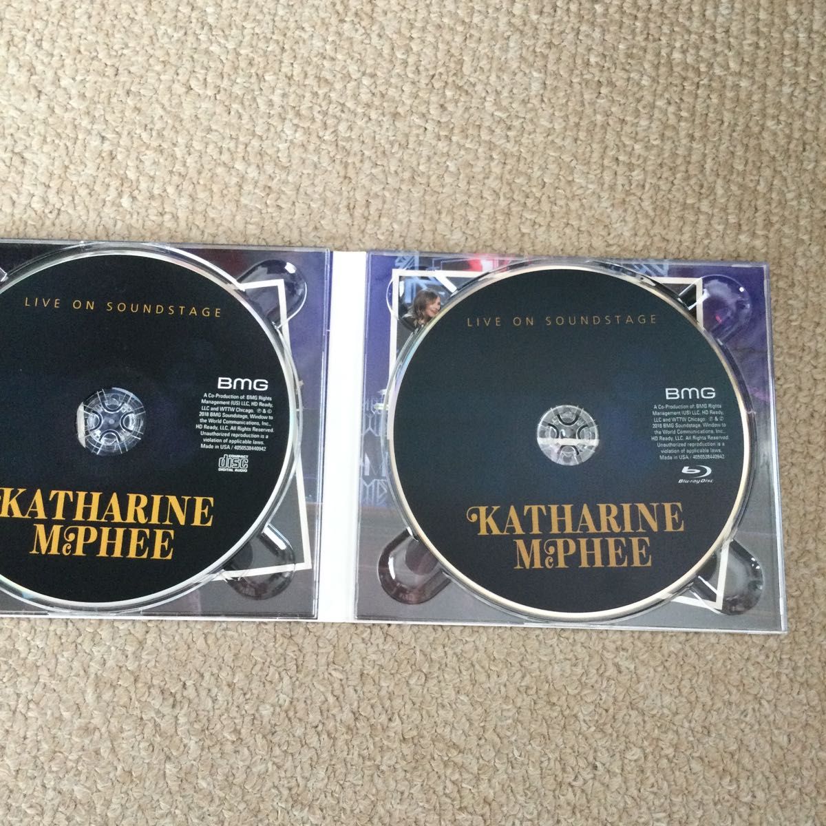 KATHARINE MCPHEE/LIVE ON SOUNDSTAGE (キャサリンマカフィー) (輸入盤Blu-ray)