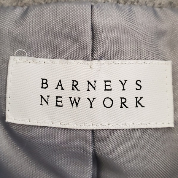 バーニーズ BARNEYSNEWYORK サイズ38 M - ライトグレー レディース 長袖/冬 美品 コート_画像3