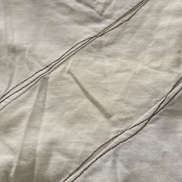 ディーゼル DIESEL 半袖Tシャツ サイズS - アイボリー レディース クルーネック/刺繍 トップス_画像9